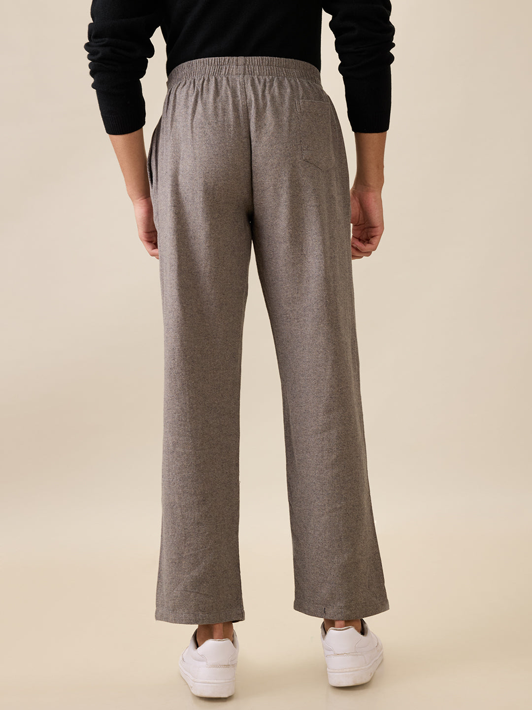 Nick&Jess Mens 100% Cotton Hounslow Blackish Brown Pajama